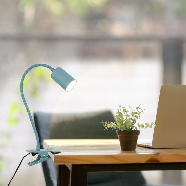 Schreibtischlampe Klemmleuchte Leselampe Schwenkbar Kabelschalter Kinderzimmer