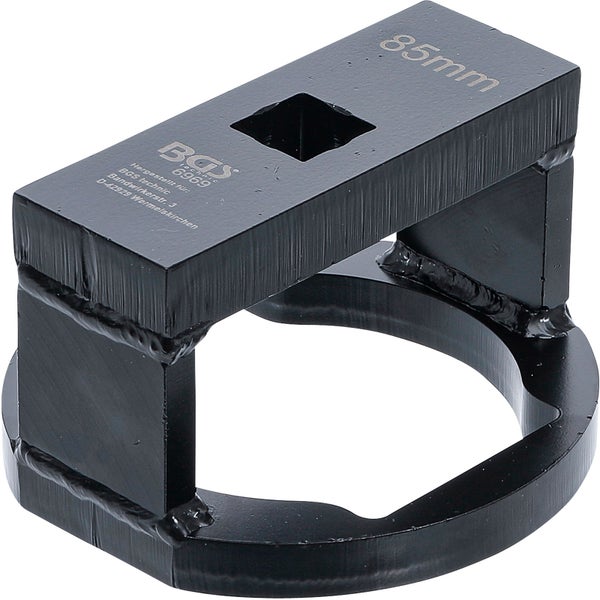 BGS Achsmuttern-/Radkapsel-Schlüssel für 13 t BPW-Vorderachsen SW 85 mm - 6969