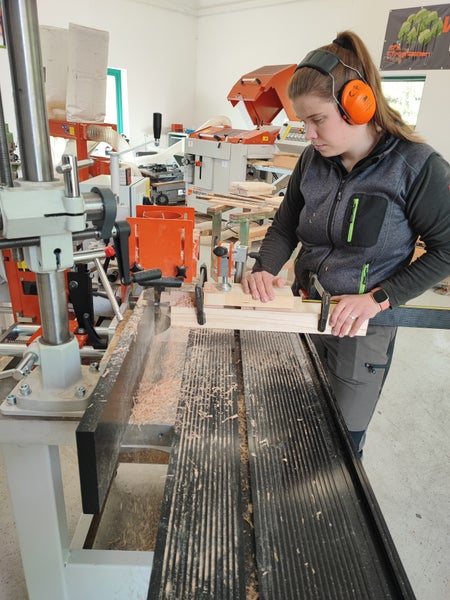 Wood-Mizer MF130 Vertikalfräse / Spindel