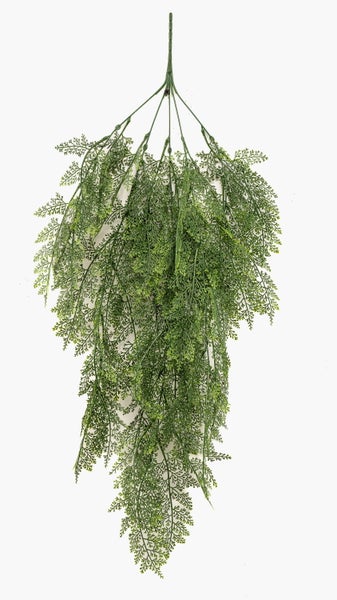 Künstlicher Ficus mit naturgetreuem Lianenstamm und grünen Blättern im schwarzen Topf.