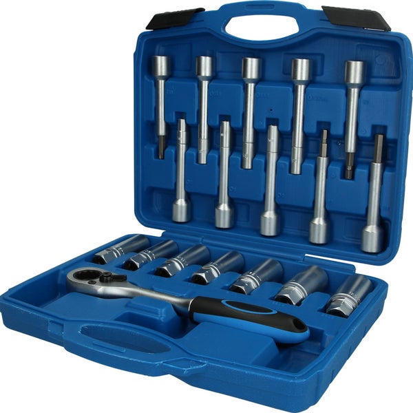 BRILLIANT TOOLS Stoßdämpfer-Werkzeug-Satz 18tlg. - BT651250