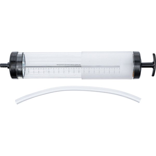 Verpackung einer BGS Dosierhandpumpe mit 500 Milliliter Fassungsvermögen