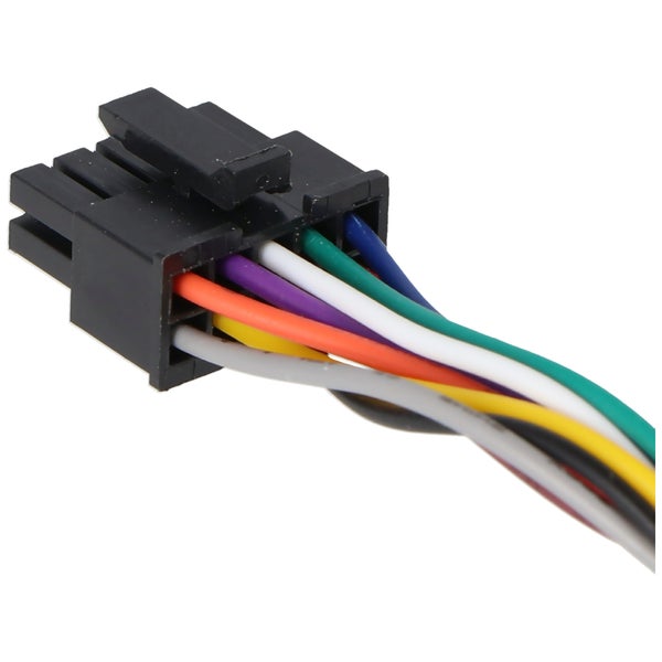 Elektrischer Mehrfachstecker mit isolierten Drähten für die Montage.