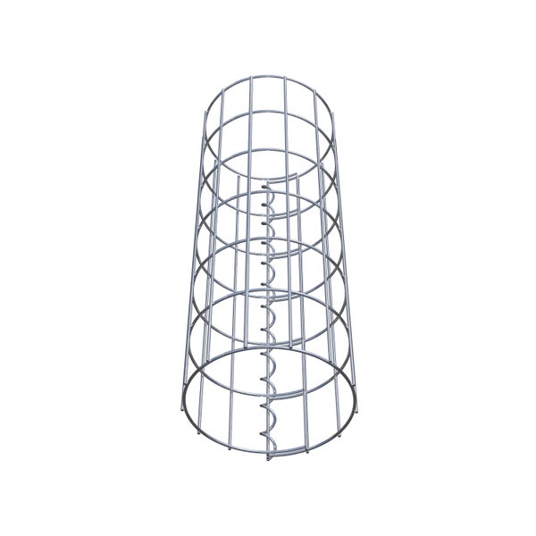 Gabionensäule Durchmesser 22 cm, MW 5 x 10 cm rund - Höhe: 0,60 m