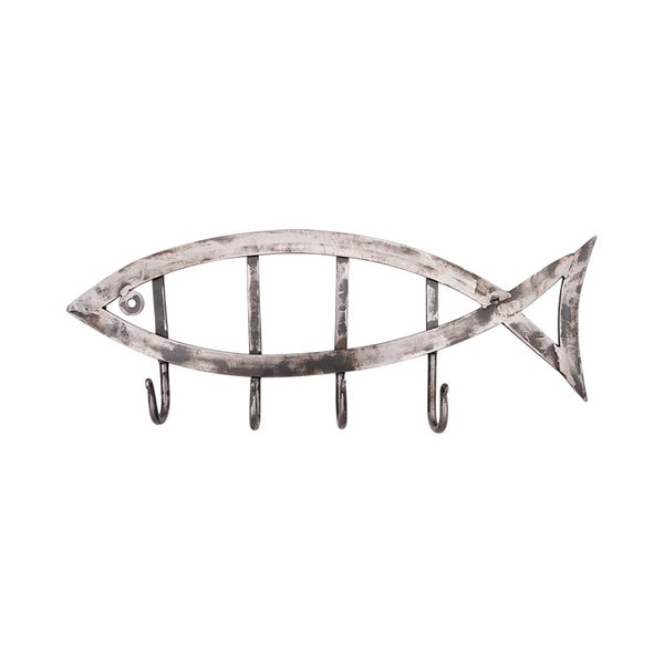 Fisch-Garderobe aus Metall - Batela