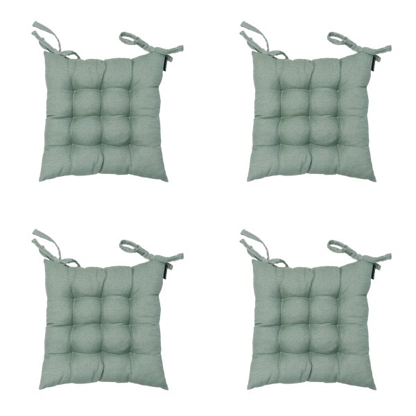 Sitzkissen Tuscany Naples khaki - Ca. 46x46 cm - 4er-Set