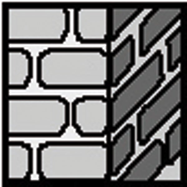 Symbol für Mauerwerk und Isolierung