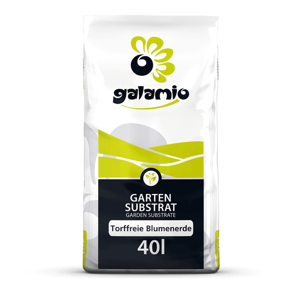 Galamio Gartensubstrat, torffreie Blumenerde, 40 Liter.