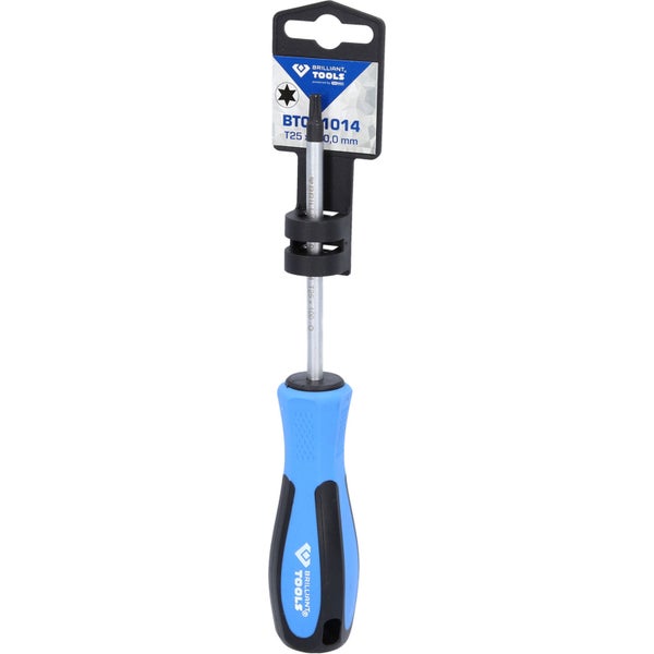 BRILLIANT TOOLS Schraubendreher TORX T25 x 100 mm - BT031014