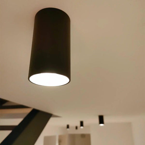 Deckenleuchte in Zylinderform