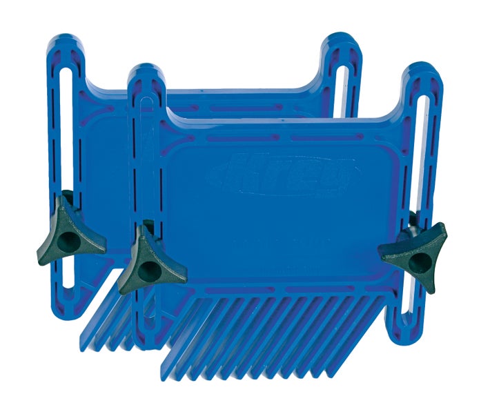 Kreg Taschenlochschrauben, 25 Millimeter, 100 Stück, verzinkt, Grobgewinde, Maxi-Loc-Kopf, Vierkantantrieb, für den Innenbereich.