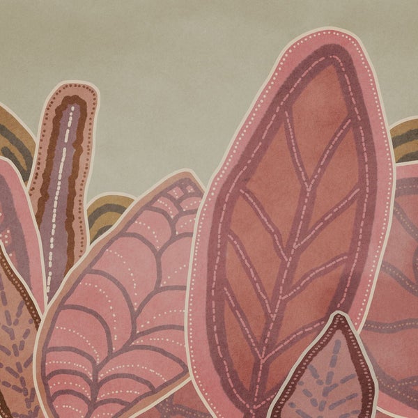 Abbildung eines Blätterdesigns