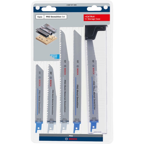 Bosch PRO Demolition Blade Set 6-tlg. - 2607011820