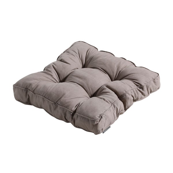 Sitzkissen Florance Basic taupe - ca. 47x47 cm - 4er-Set