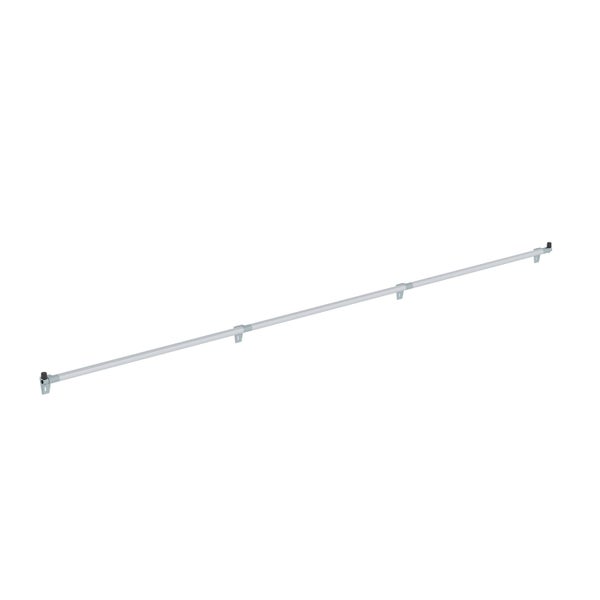 PROREGAL Schienenanlage für Regalleitern: Aluminium-Rohr Länge 1500 mm