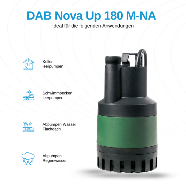 DAB Nova Up 180 M-NA Schmutzwasserpumpe