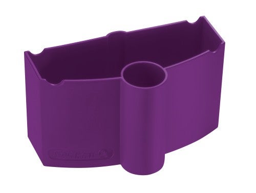 Pelikan Wasserbecher mit Pinselhalter, Violett