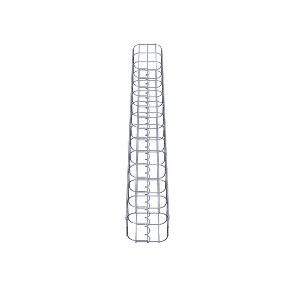 Gabionensäule 17 x 17 cm, MW 5 x 10 cm eckig - Höhe: 1,40 m