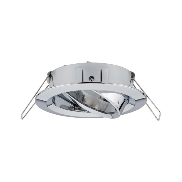 Einbauleuchte Choose Basisset schwenkbar rund 84mm 50° max. 3x10W 230V dimmbar Chrom