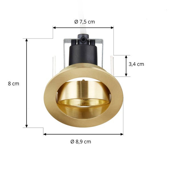 Nahaufnahme eines goldenen Dekorationsobjekts