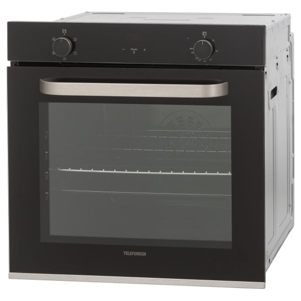 Telefunken Backofen Einbaugerät Einbaubackofen ohne Kochfeld Ofen autark mit 73 Liter Volumen 60 cm B-OV-75-A-I