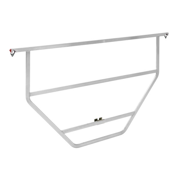 Silbernes Weidetor aus Metall