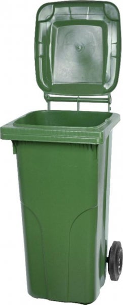 PROREGAL Mülltonne Mgb 120 Liter HDPE-Kunststoff Grün