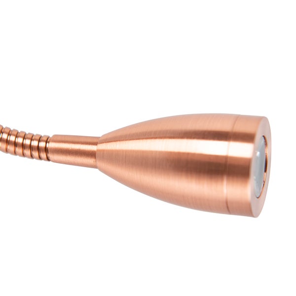 Flexibles Leselicht aus Metall