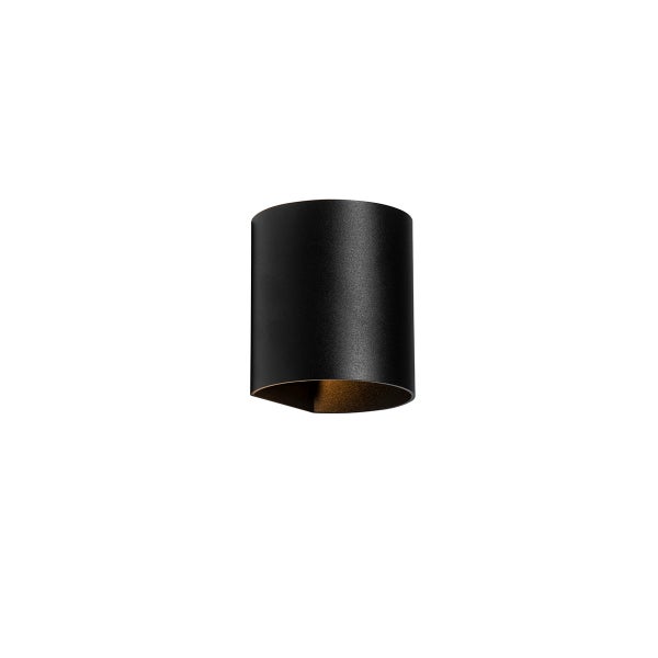 Smarte Wandleuchte schwarz inkl. WiFi G9 - Sabbio