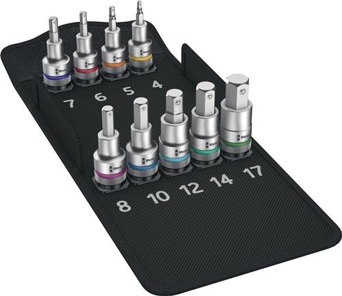 Wera 8740 C HF 1 Zyklop Bitnuss-Satz Innensechskant mit Haltefunktion - 004201