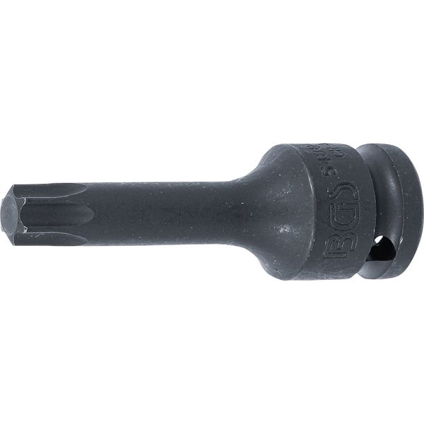 BGS Kraft-Bit-Einsatz Antrieb Innenvierkant 12,5 mm (1/2) T-Profil (für Torx) T55 - 5480-T55