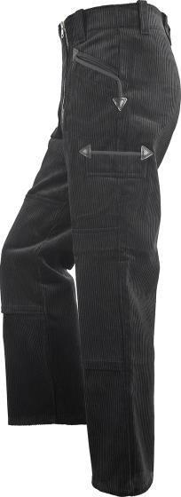 JOB Zunfthose ANSGAR Trenkercord schwarz mit Kniepolstertaschen Gr. 48 Herren