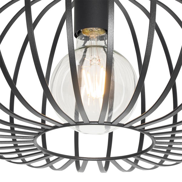 Deckenleuchte mit Kugelform aus Metall