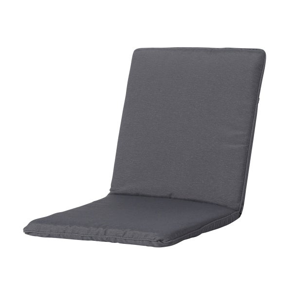 Stuhlauflage Stapelstuhl Panama grau - Ca. 97x49 cm - 4er-Set