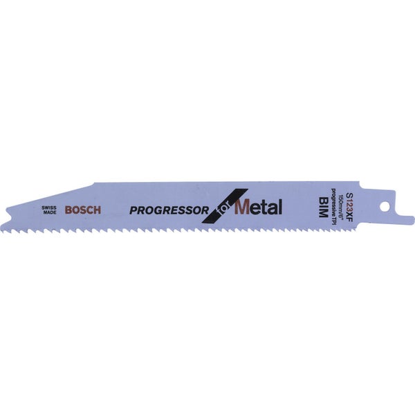 Bosch 5x Säbelsägeblatt S 123 XF Progressor for Metal - 2608654402