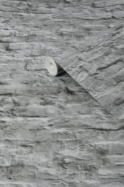 Next Vliestapete | Contemporary Brick - Grau - 10mx52cm