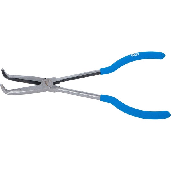 Gebogene Spitzzange mit Griff