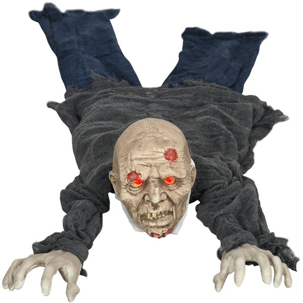 HOMCOM Halloween-Dekoration, 45L x 20B x 159Hcm, Polyester, PE, Stahl, Mehrfarbig