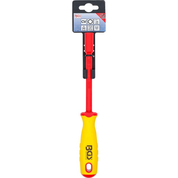 BGS technic Schraubendreher mit 5,5 mm Klinge und 125 mm Länge