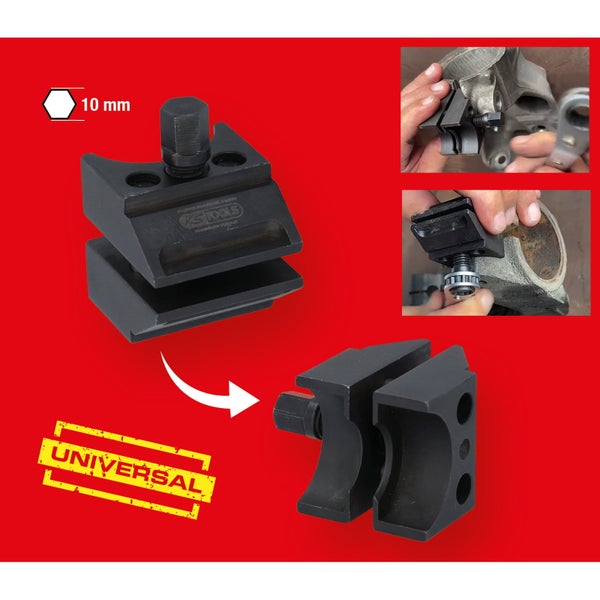 Rohrklemmbacken aus Metall