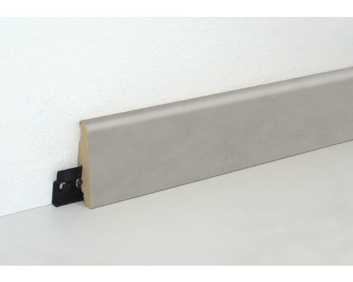 Sockelleiste Sidewalk Beton grau FU060L 19x58x2400 mm