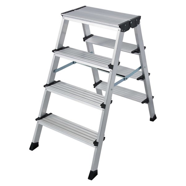 Aluminium Klapptritt mit vier Stufen