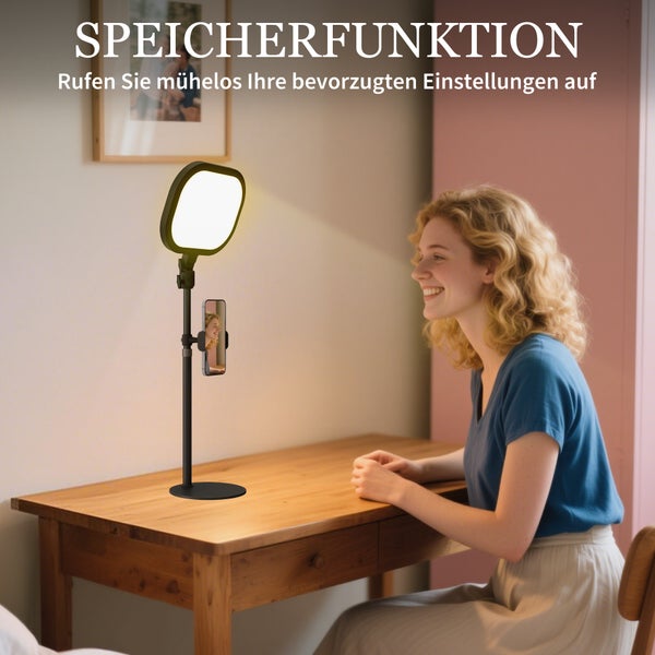 Ganzkörperspiegel mit goldfarbenem Rahmen in einem Schlafzimmer