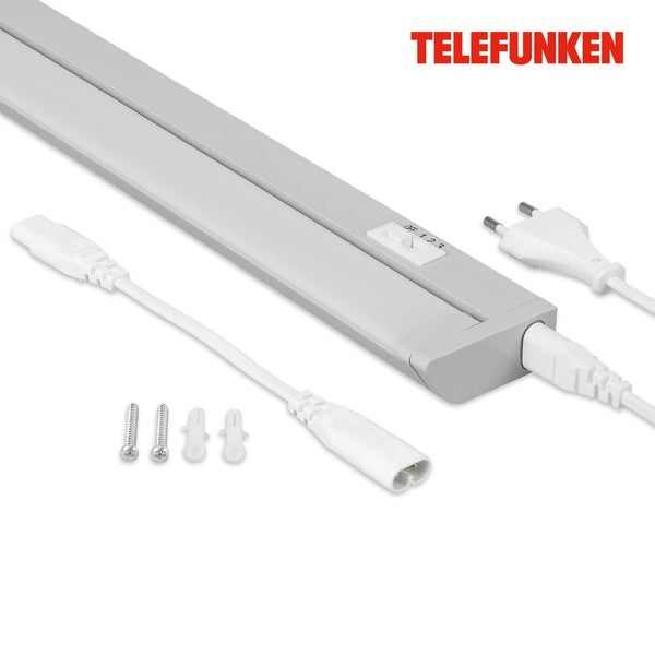 LED Unterbauleuchte CCT 6,5 W grau Kunststoff Telefunken