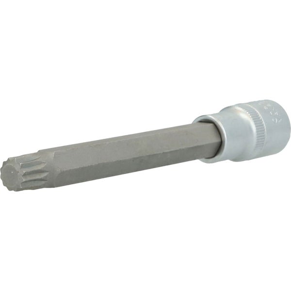 BRILLIANT TOOLS 1/2 Vielzahn-Bit-Stecknuss 140 mm lang M12 - BT022955