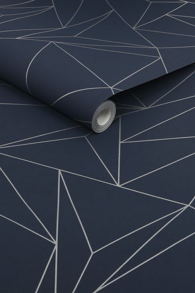 Next Vliestapete | Scatter Geo - Blau - 10mx52cm