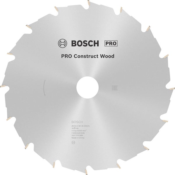 Bosch Pro Construct Wood Kreissägeblatt