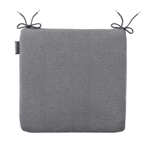 Sitzkissen Panama grau - Ca. 40x40 cm - 4er-Set