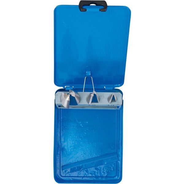 Stufenbohrer Set im blauen Koffer