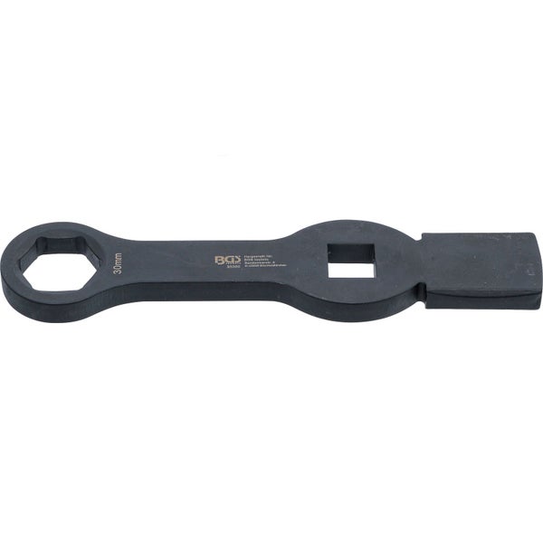 BGS Schlag-Ringschlüssel Sechskant mit 2 Schlagflächen SW 30 mm - 35360